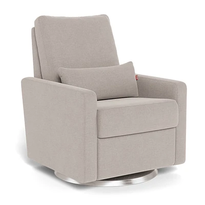 Matera Rocking, Swivel and Reclining Armchair - Sand / Steel