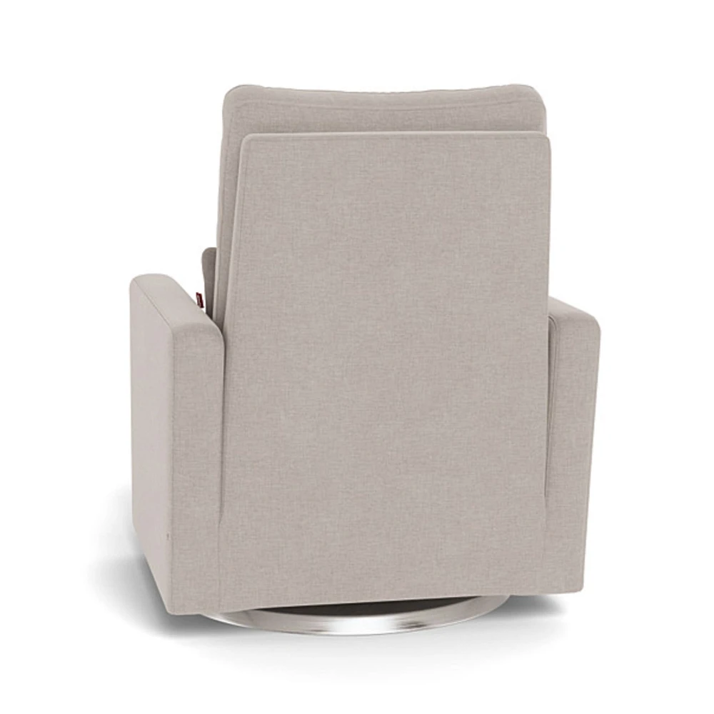 Matera Rocking, Swivel and Reclining Armchair - Sand / Steel