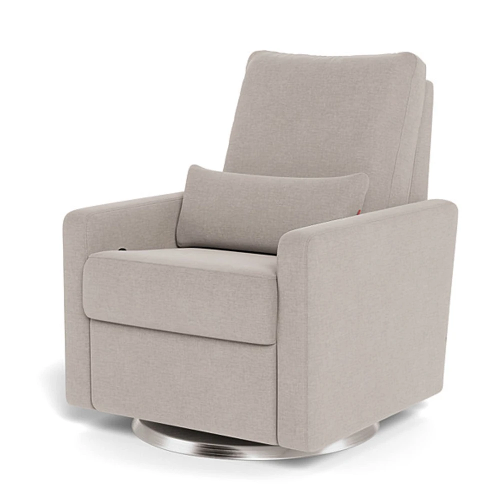 Matera Rocking, Swivel and Reclining Armchair - Sand / Steel