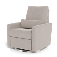 Matera Rocking, Swivel and Reclining Armchair - Sand / Steel