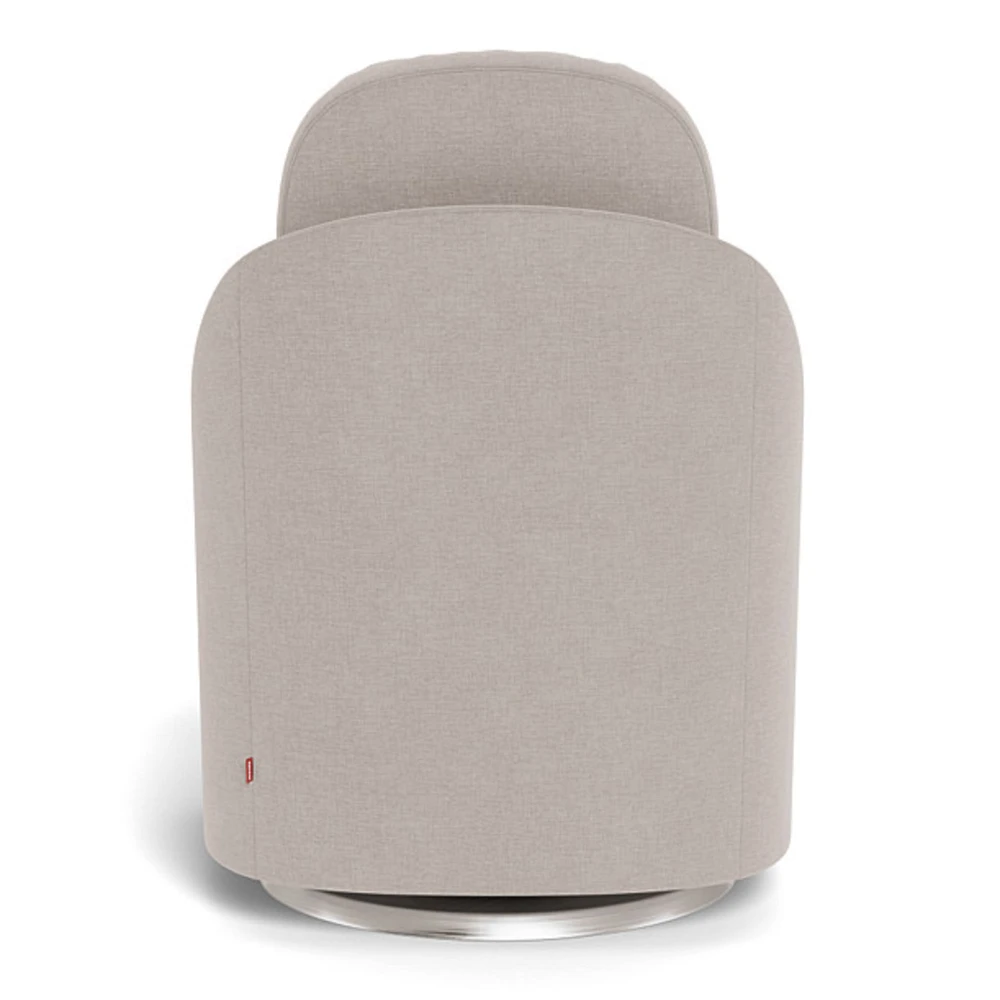 Fauteuil Berçant et Pivotant Nessa - Sand / Argent