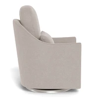 Fauteuil Berçant et Pivotant Nessa - Sand / Argent