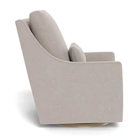 Fauteuil Berçant et Pivotant Vera - Sand / Or