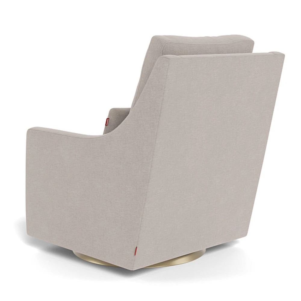 Fauteuil Berçant et Pivotant Vera - Sand / Or