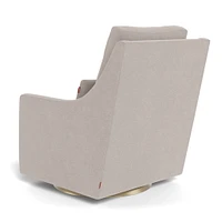 Fauteuil Berçant et Pivotant Vera - Sand / Or
