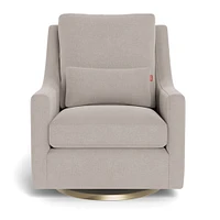 Fauteuil Berçant et Pivotant Vera - Sand / Or