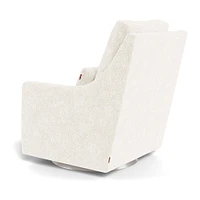 Fauteuil Berçant et Pivotant Vera - Sherpa / Argent