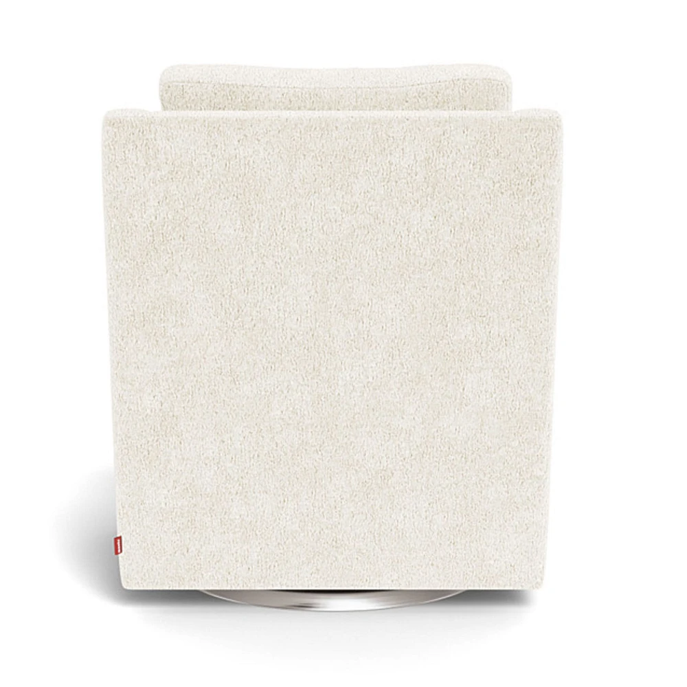 Fauteuil Berçant et Pivotant Vera - Sherpa / Argent