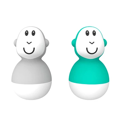 Jouet de Bain Singes - Gris / Vert