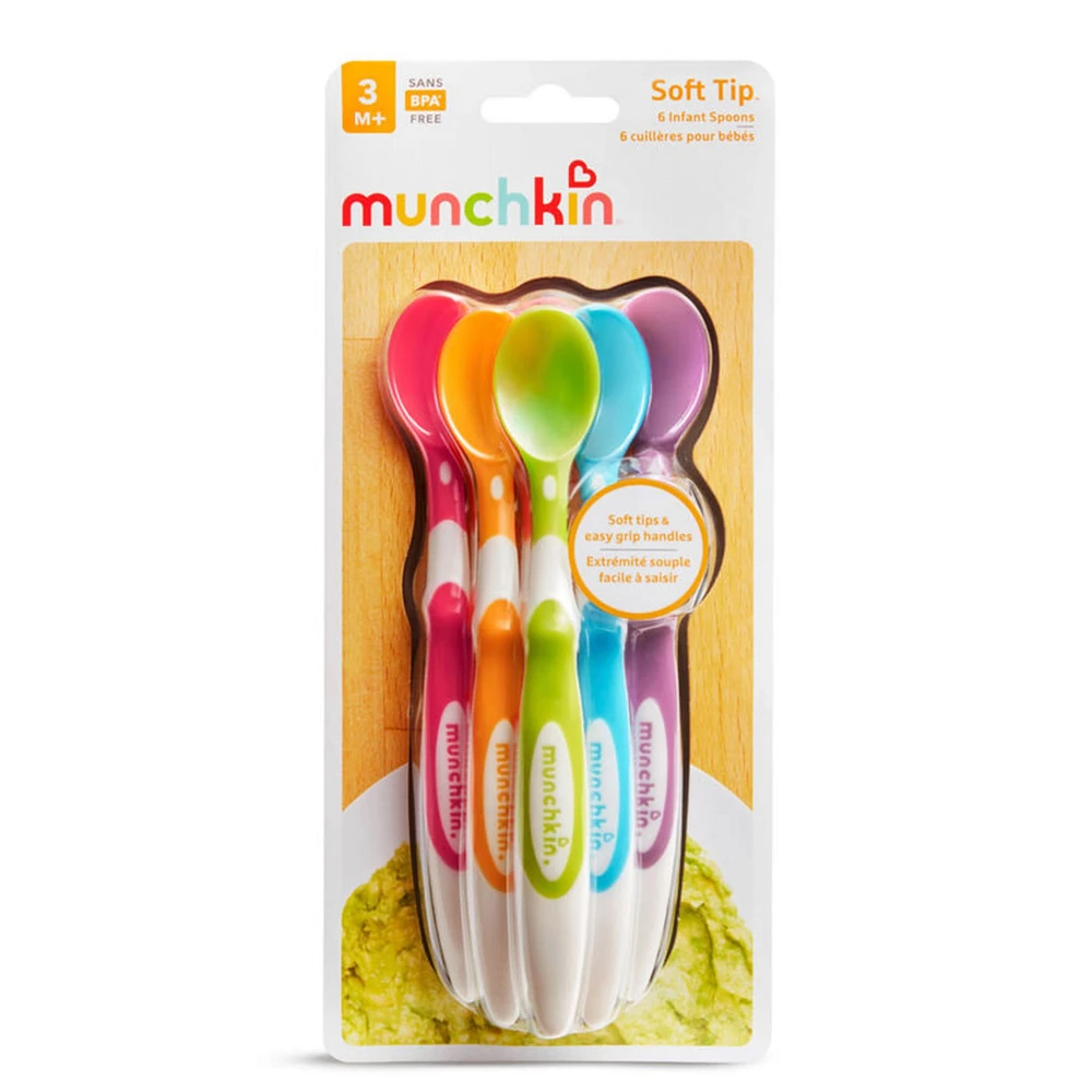 Soft-Tip Infant Spoons (6)