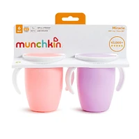 Cup 360 7oz (2) Pink Purple