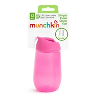 Simple Clean Straw Cup 10 oz - Pink