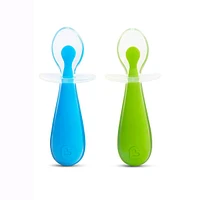 Gentle Scoop Silicone Training Spoons Set