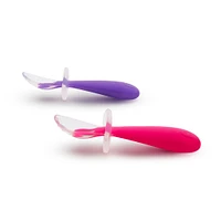 Cuillère Silicone Paquet de 2 - Rose