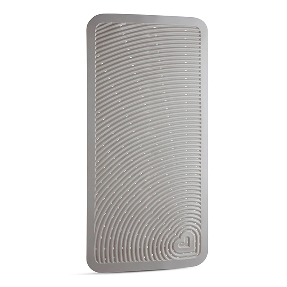 Cushioned Grey Bath Mat