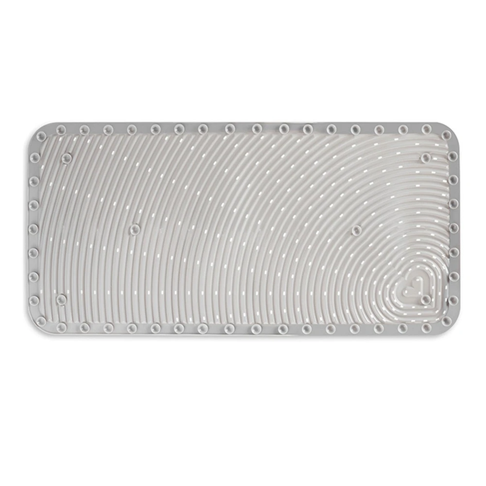 Cushioned Grey Bath Mat