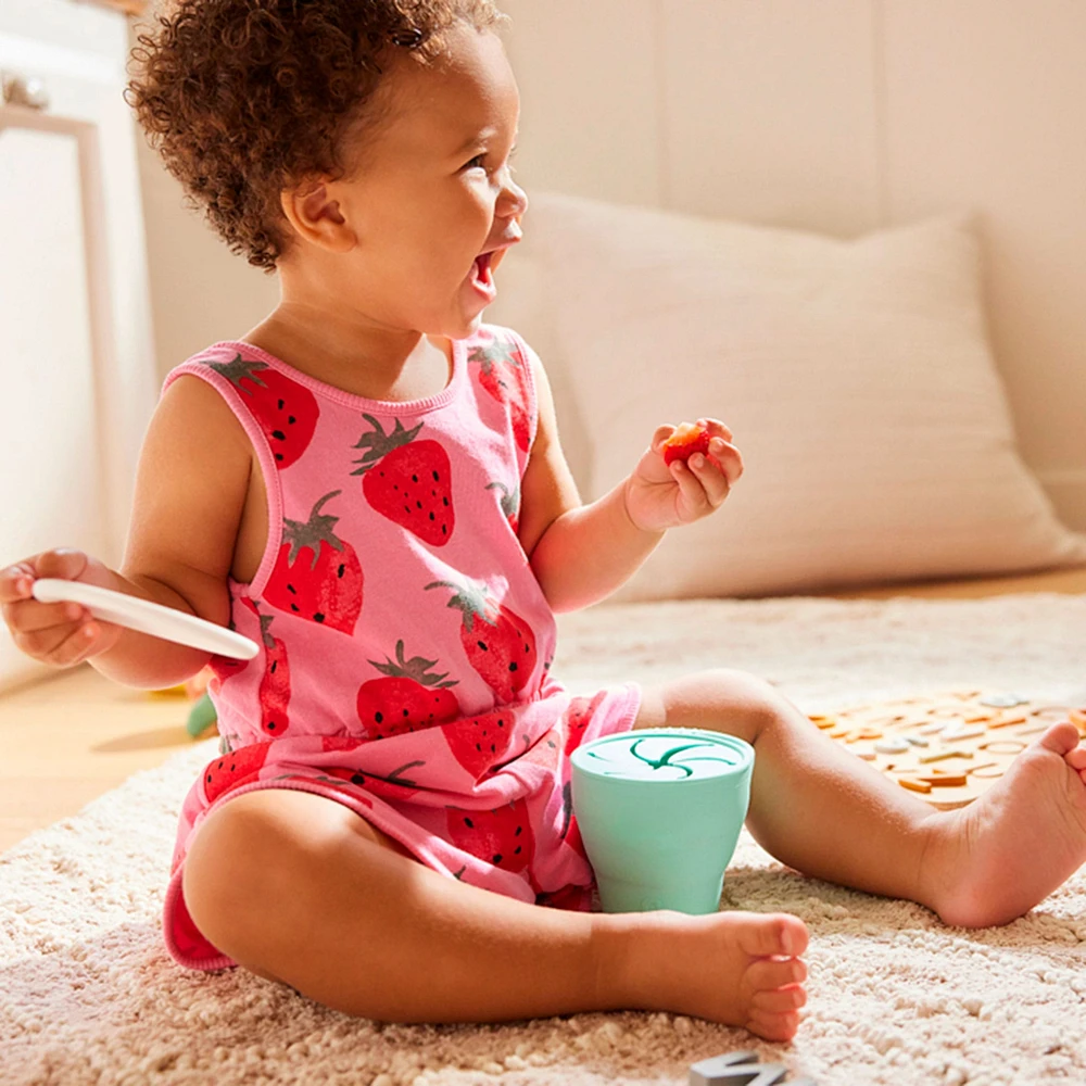 C’est Silicone!™ Snack Catcher with Lid - Mint