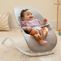 Spring 2-in-1 Bouncer & Rocker - Grey