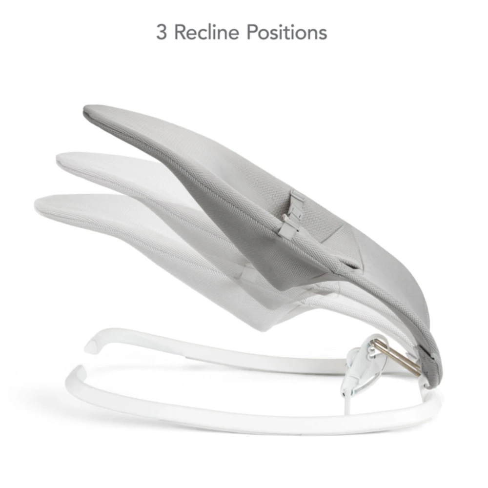 Spring 2-in-1 Bouncer & Rocker - Grey
