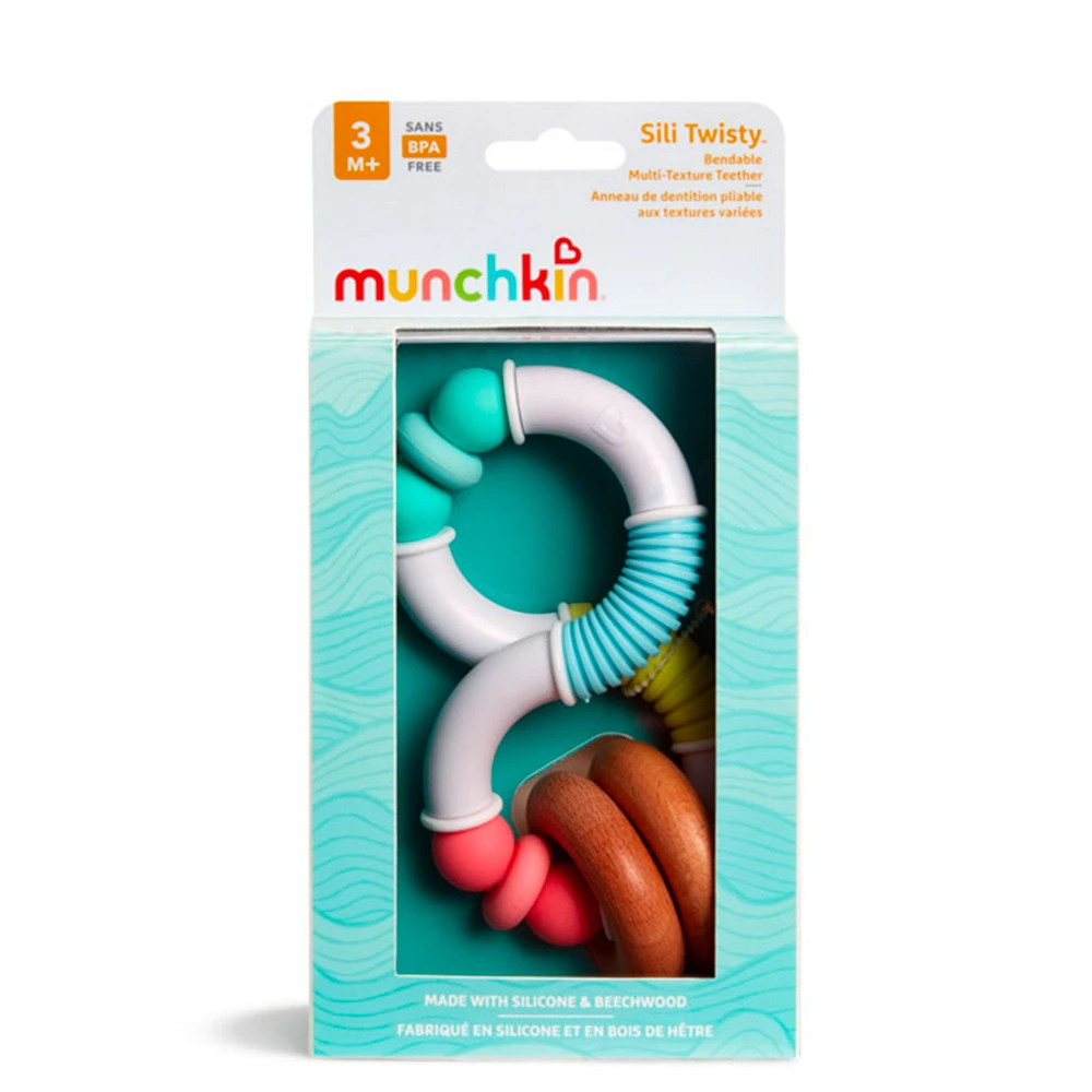 Sili Twisty Bendable Multi-Texture Teether Toy