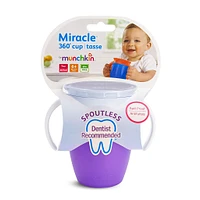 Miracle 360 Trainer Cup  7oz - Purple