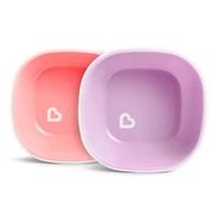 Splash Toddler Bowls - Pink/Purple