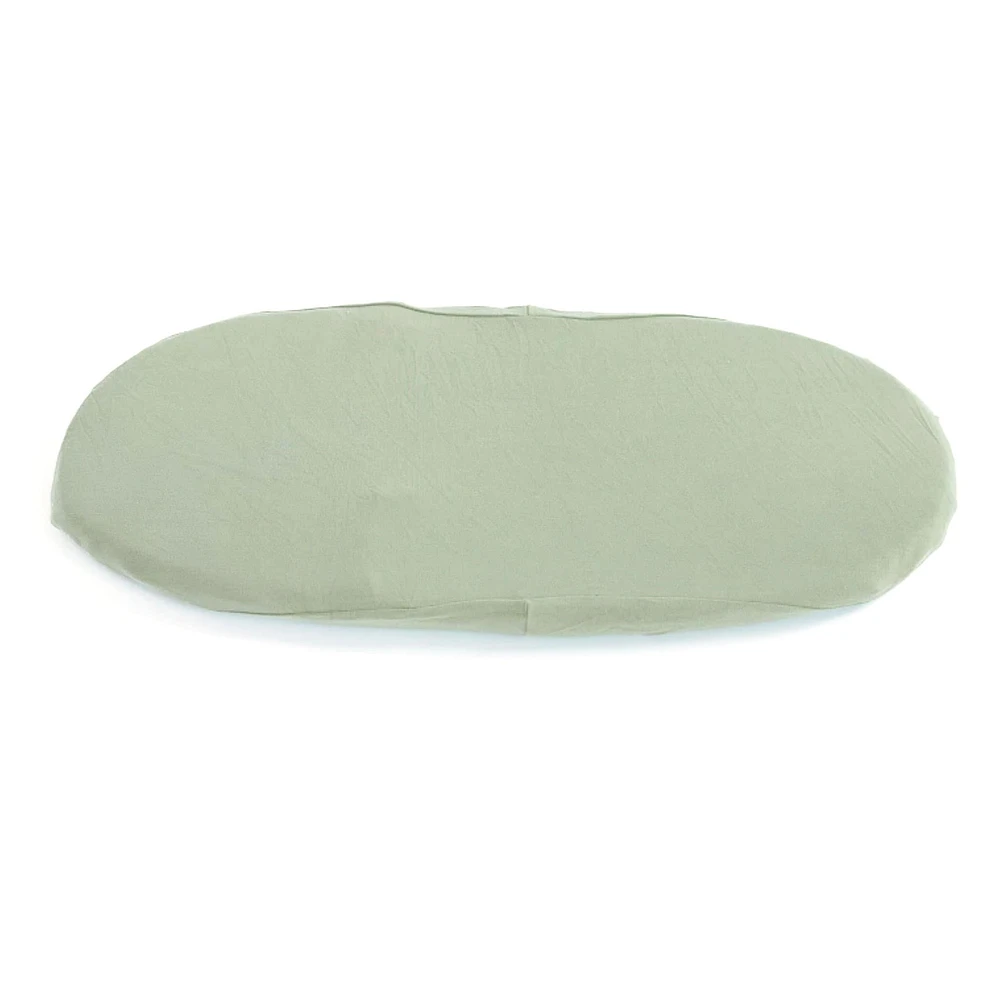 Fitted Sheet for Rattan Basket - Sage