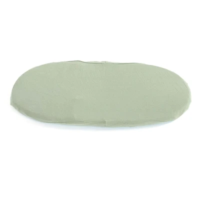 Fitted Sheet for Rattan Basket - Sage