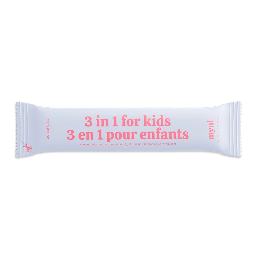 3in1 Kids Starter Kit  (Shower gel, shampoo, and conditioner) - Tiger