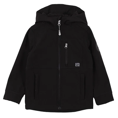 Black Softshell 4-14y