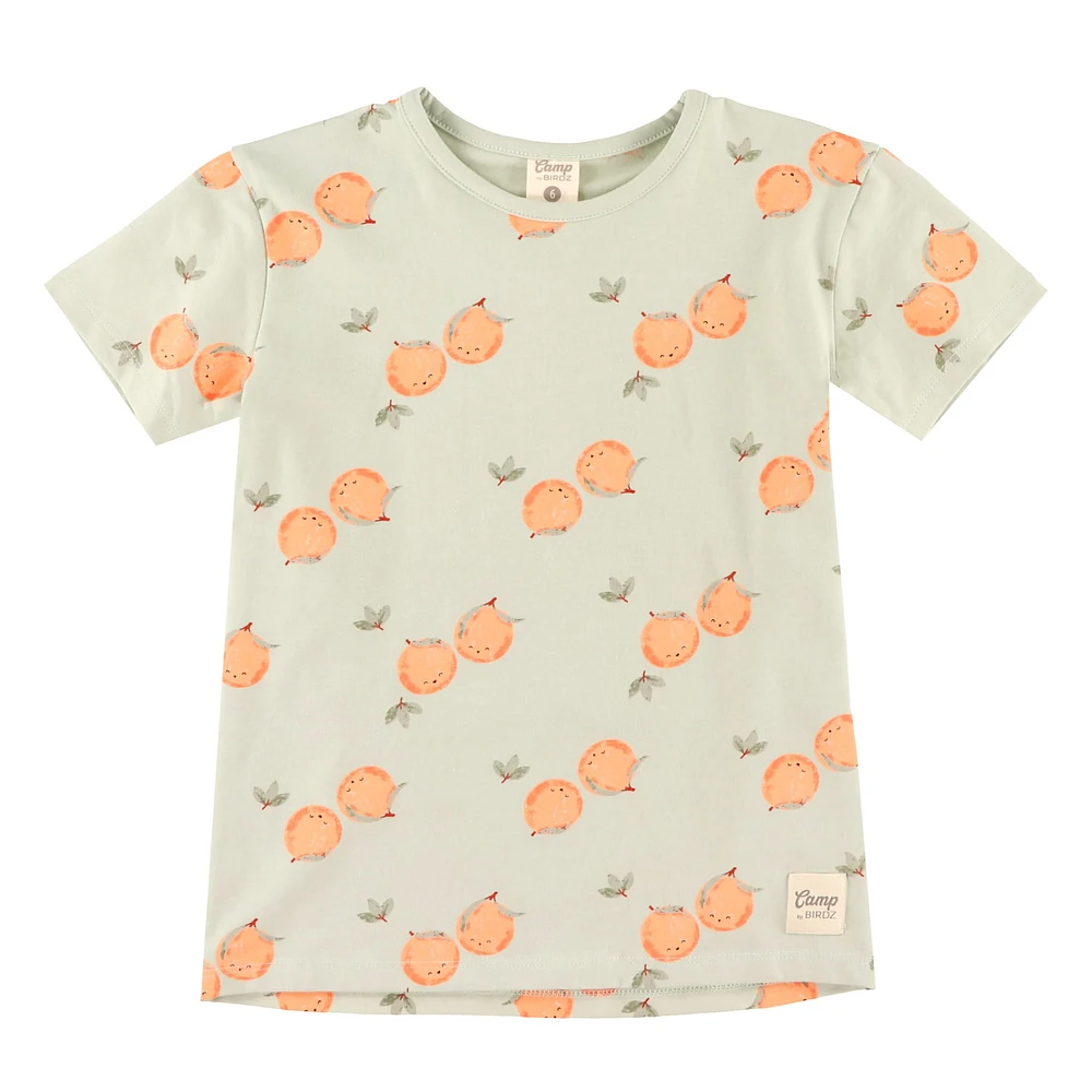 T-Shirt Orange 2-8ans