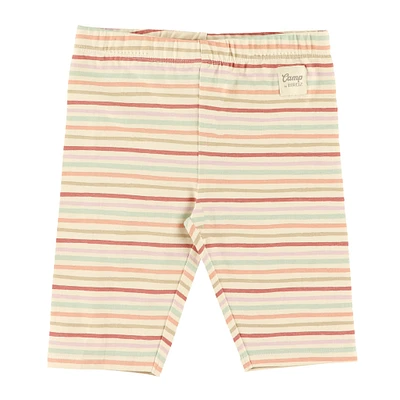 Striped Biker Short 2-8y