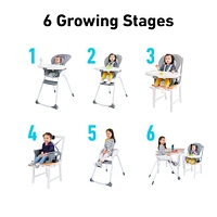 Chaise Haute 6-en-1 Made2Grow - Ashland