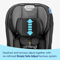 Siège d'auto 3-en-1 Graco® SlimFit3™ LX - Gotham