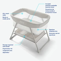 Graco DreamMore Bedside Bassinet - Willow