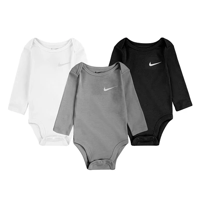 Cache-Couche Manches Longues Paquet de 3 0-9mois