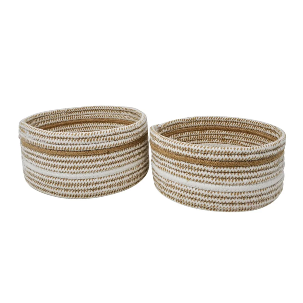 Set of 2 Baskets - Natural