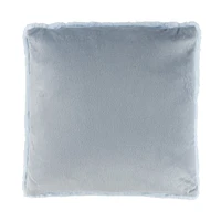 Coussin Fourrure - Bleu