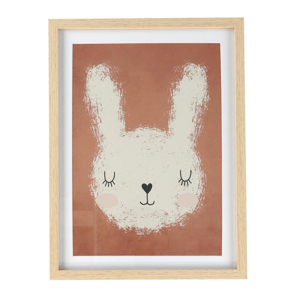 Frame White Bunny 30x40cm