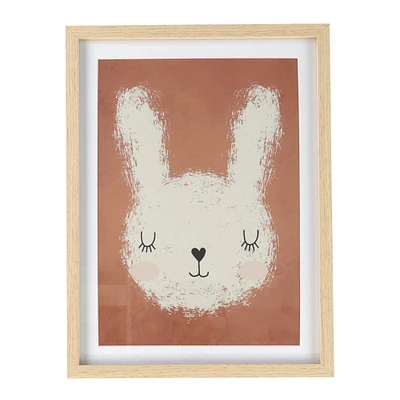 Frame White Bunny 30x40cm