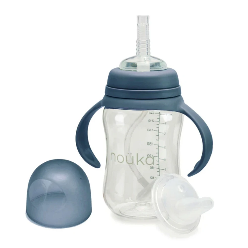 Transitional Sippy/Weighted Straw Cup - Deep Ocean