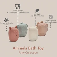 Jouets de Bain (4) Animaux Collection Fée - Fairy Sparkles