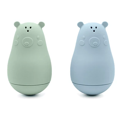 Ours (2) de Bain Bleu Vert