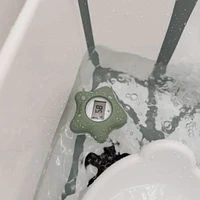 Bathtub Safety Thermometer Crab - Soft Blush