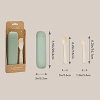 Reusable Utensil Set & Carry Case