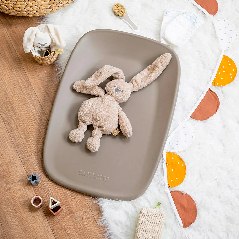 Changing Pad Softy with belt - Taupe
