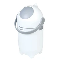 Poubelle à Couche Dropy - Blanc / Gris