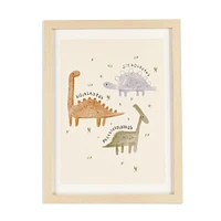 Canva with Natural Frame