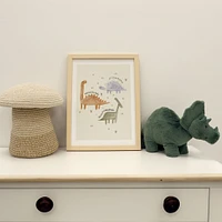 Canva with Natural Frame