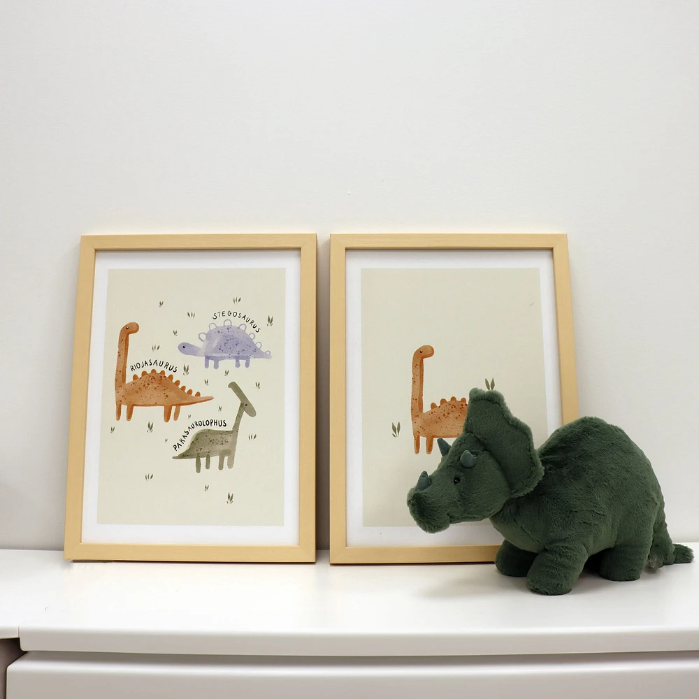 Canva with Natural Frame